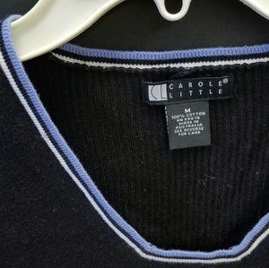 Short sleeve sweater shirt